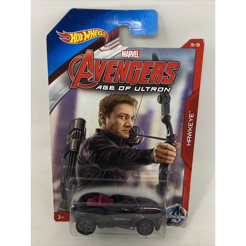 Hot Wheels AVENGERS Age of Ultron HAWKEYE GROWLER 3/8 Series MCU 2015 NEW